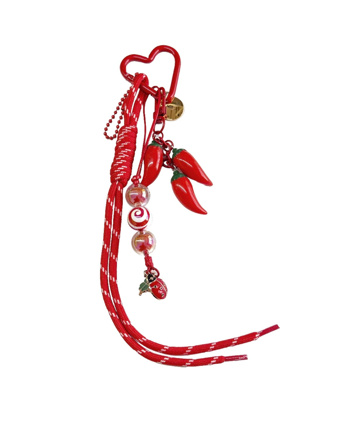 PORTACHIAVI CHARM PORTAFORTUNA ROSSO                   Camomilla Milano