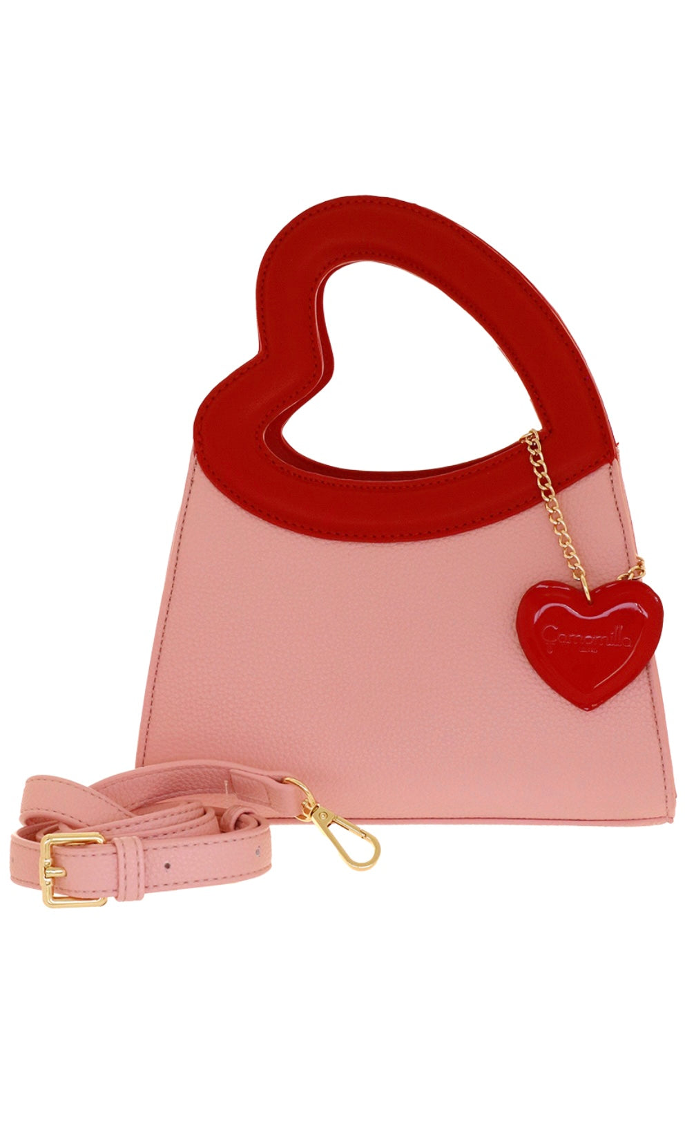 BORSA MANO S YES LOVE ROSA      Camomilla milano