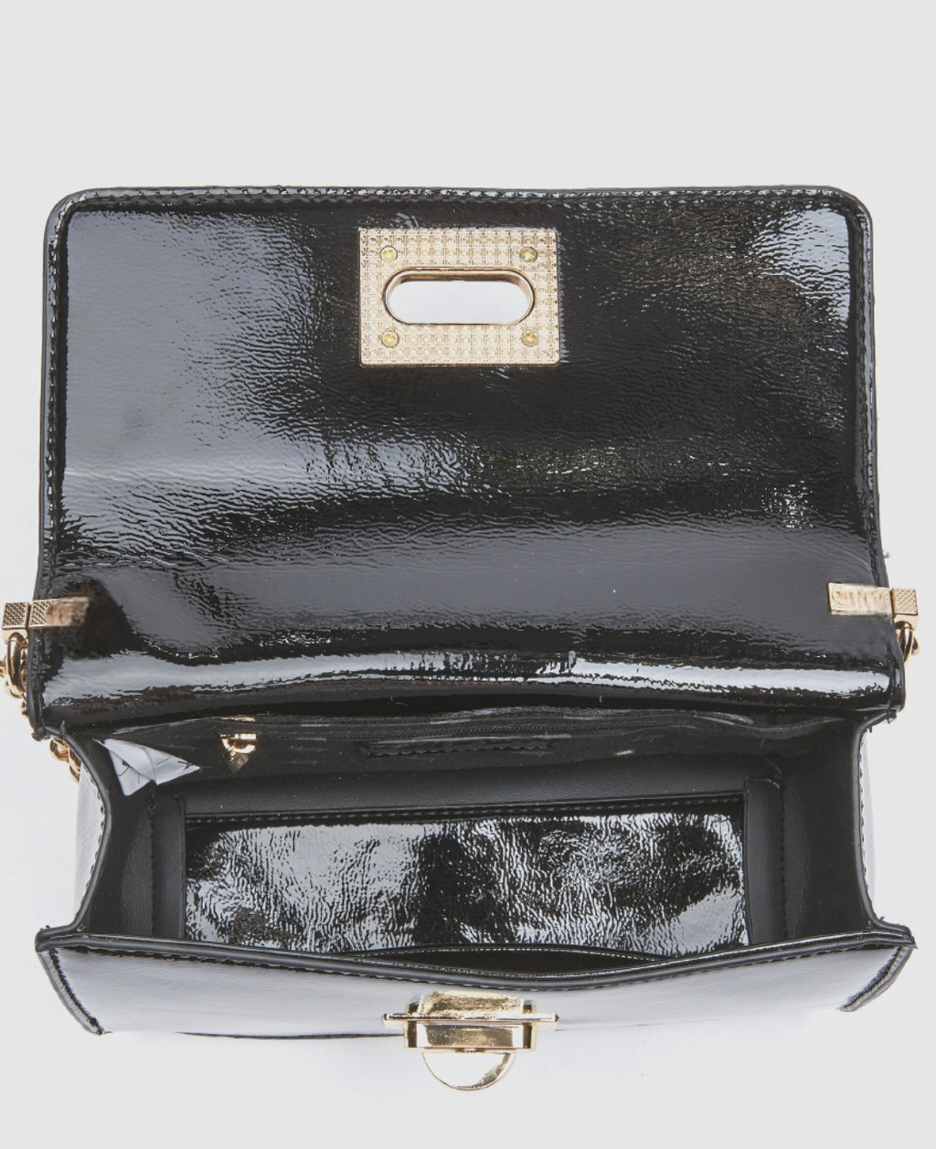 Borsa a spalla black                            Verde