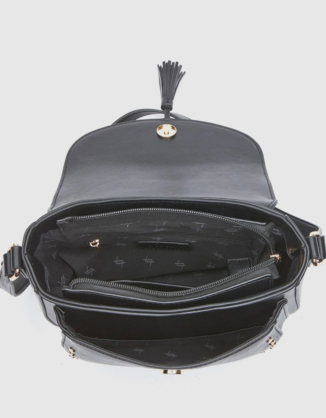 Borsa a tracolla black                         Verde