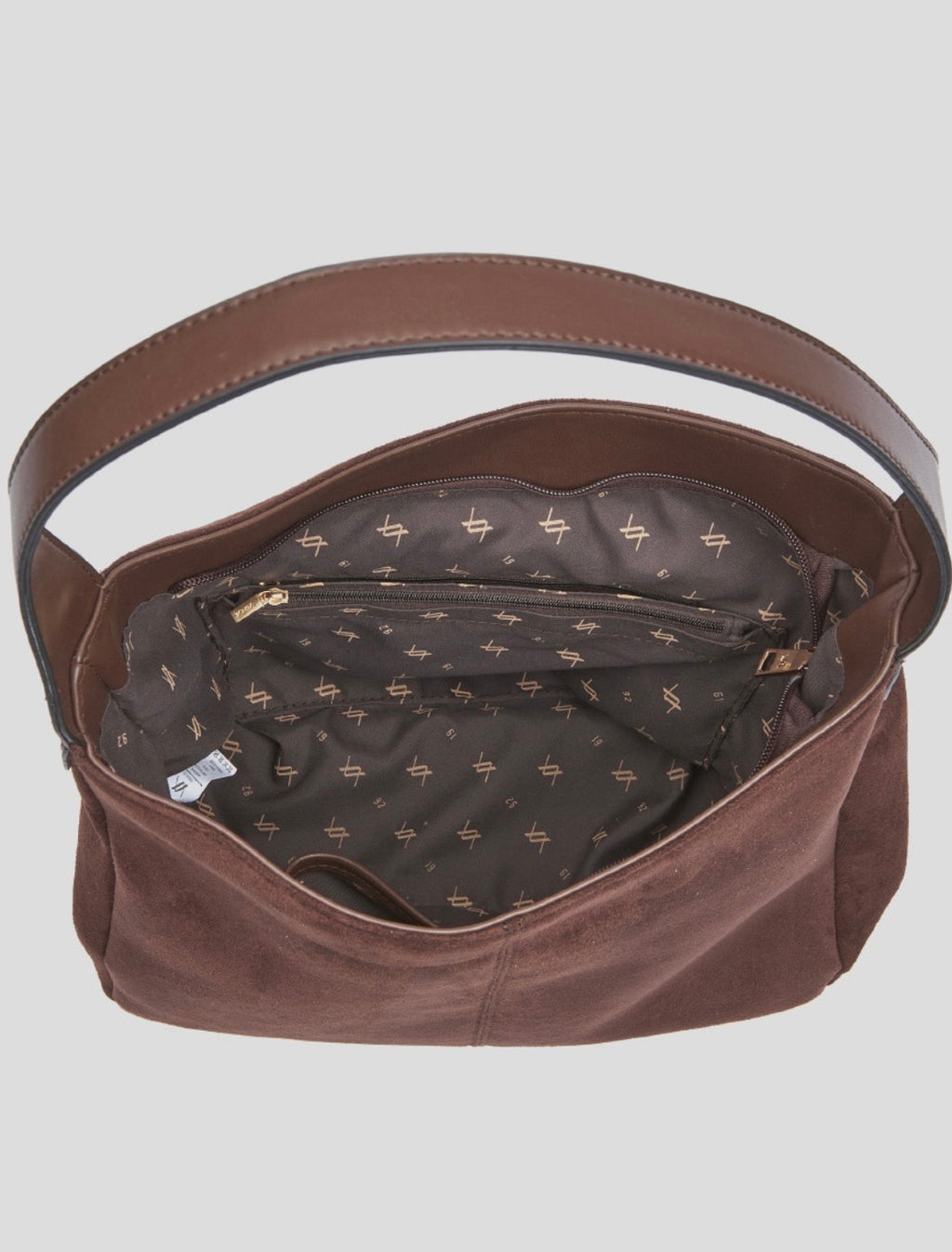 Borsa a spalla brown                            Verde