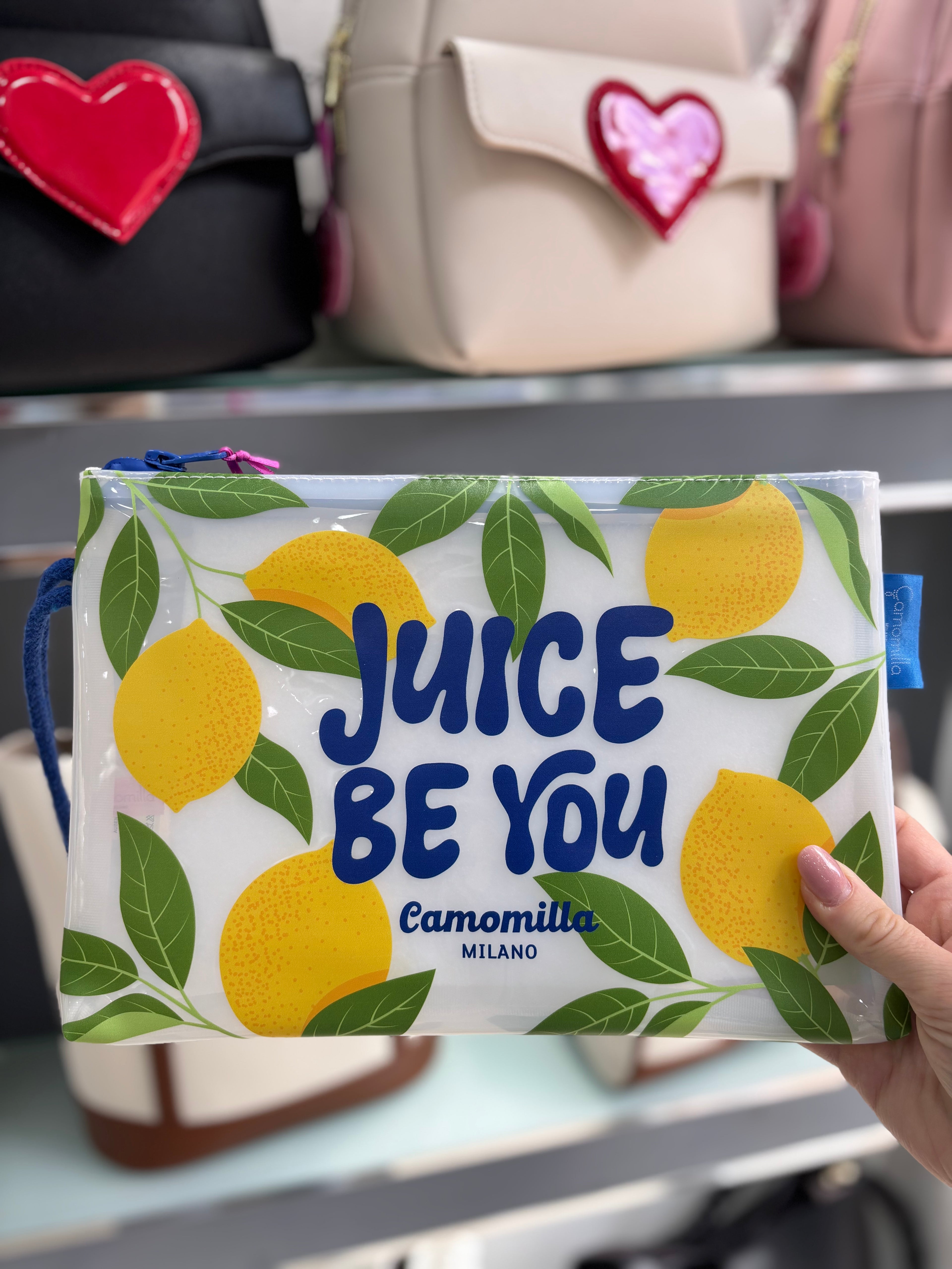 BUSTA PORTA COSTUME JUICE BLU                                                      Camomilla milano
