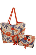 BORSA MARE L+BUSTA CORDA CONCHIGLIA                                       Camomilla milano
