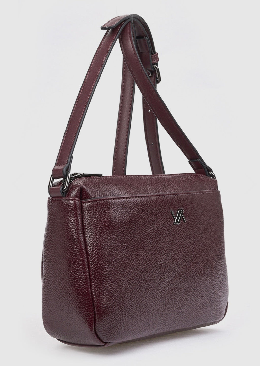 Borsa a tracolla bordeaux                    Verde