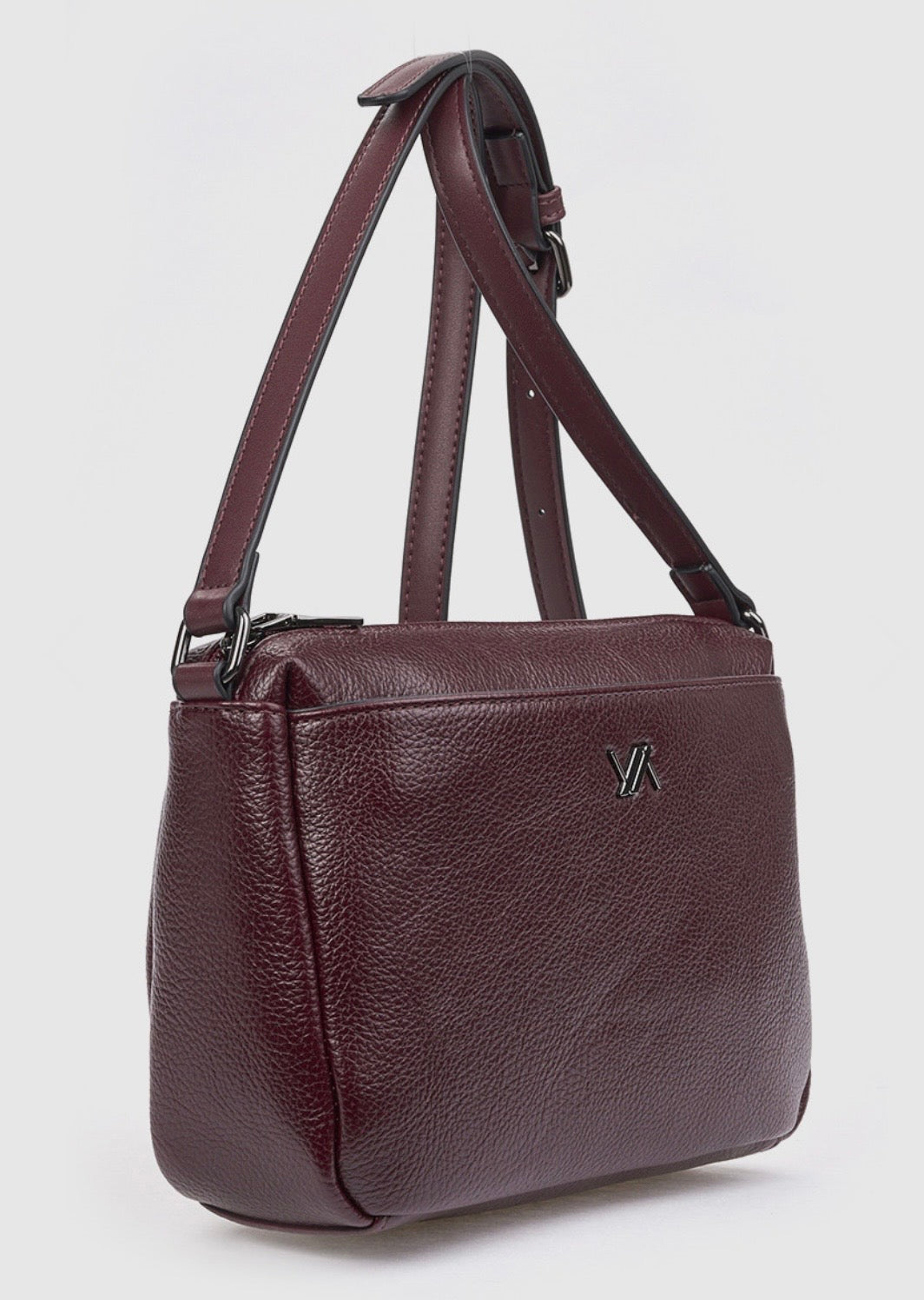 Borsa a tracolla bordeaux                    Verde