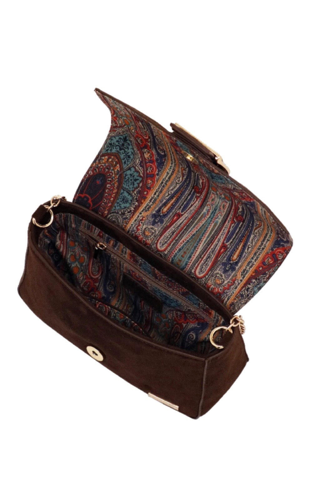 BORSA A TRACOLLA S SOFT HONEY MARRONE                              Camomilla Milano