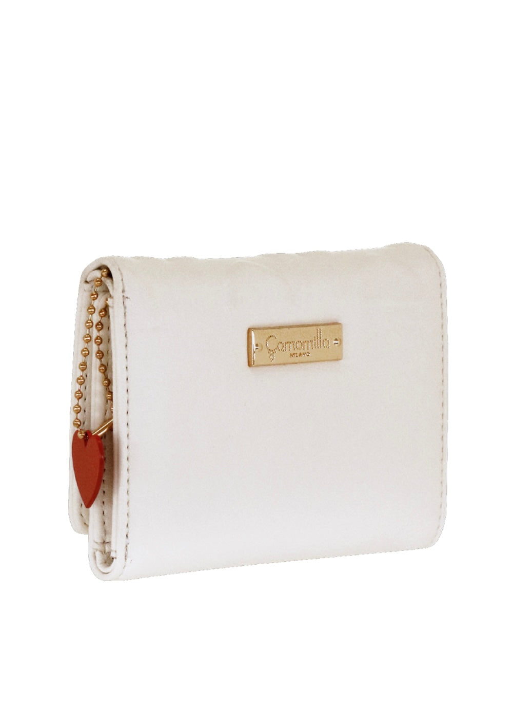 PORTAFOGLIO PATTA XS YES LOVE BIANCO                                      Camomilla milano