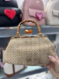 Borsa da sera beige                            Verde
