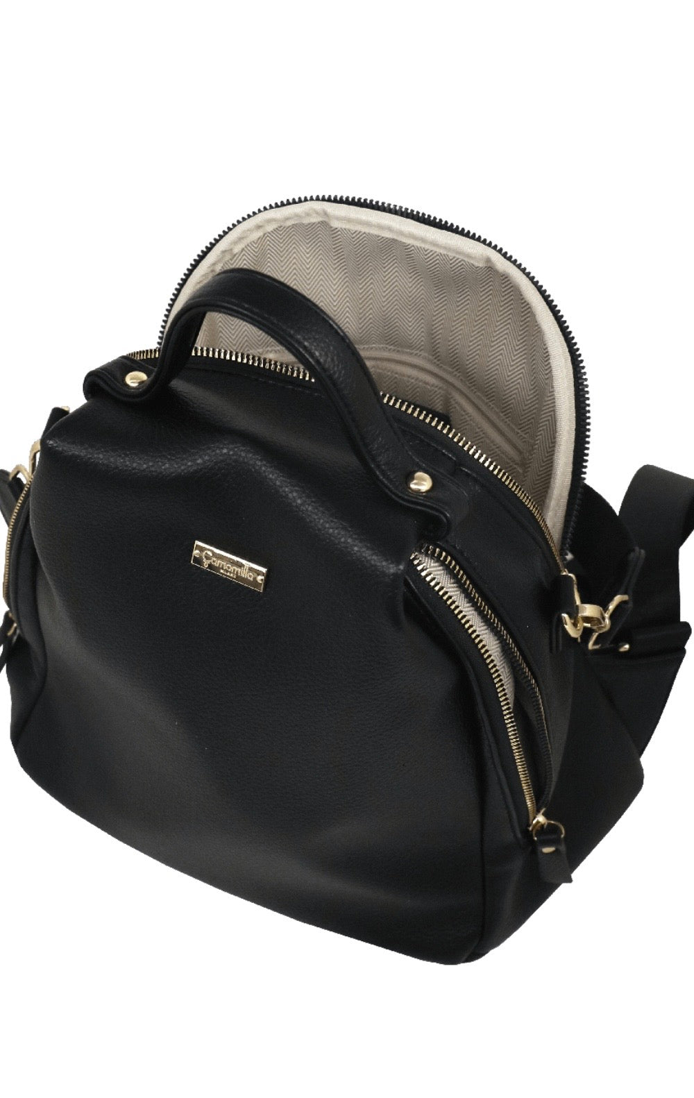 ZAINO CHIC FRIZZY NERO                 Camomilla Milano
