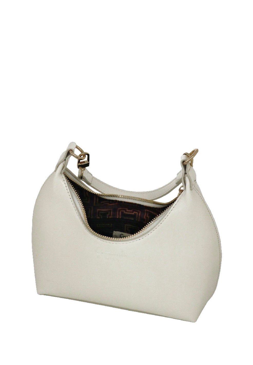 BORSA A MANO S LITTLE ICONS BIANCO                                                Camomilla Milano