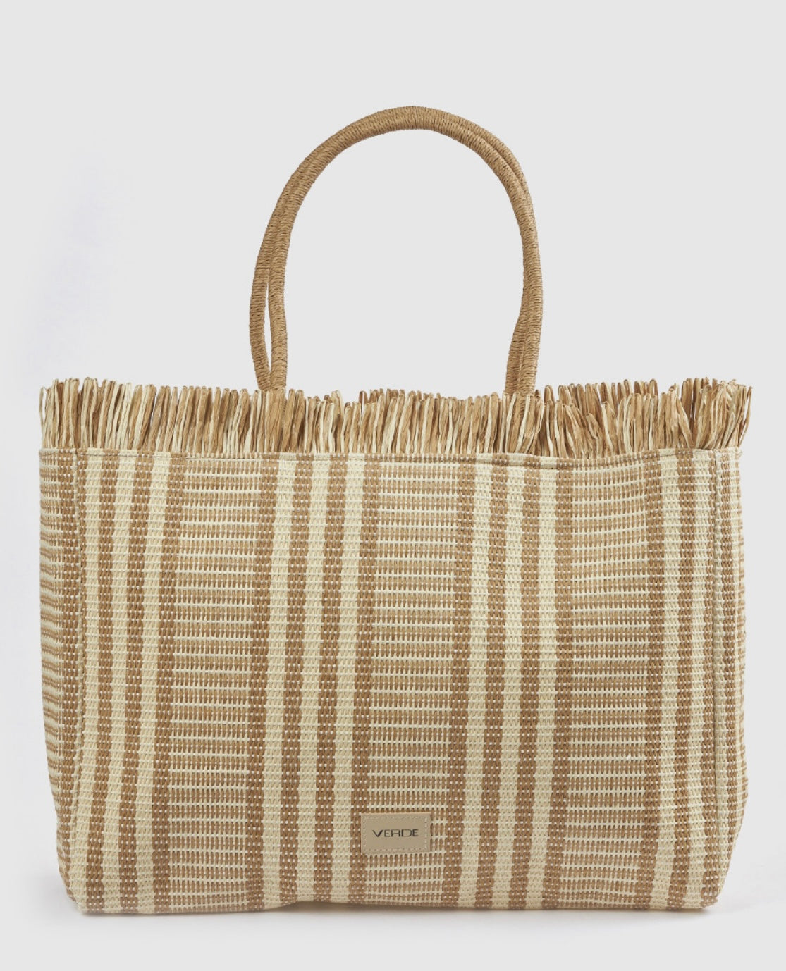 Borsa da mare beige                         Verde