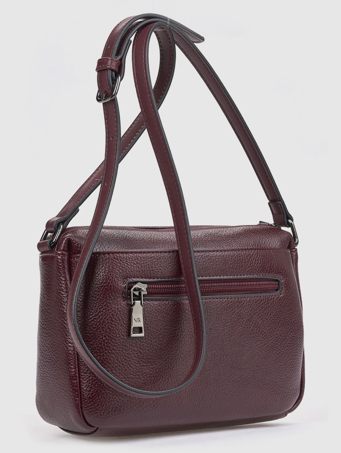 Borsa a tracolla bordeaux                    Verde
