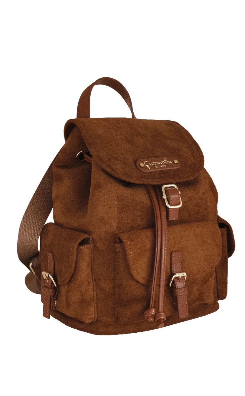 ZAINO SPORTY COZY FOREST COGNAC                                              Camomilla Milano