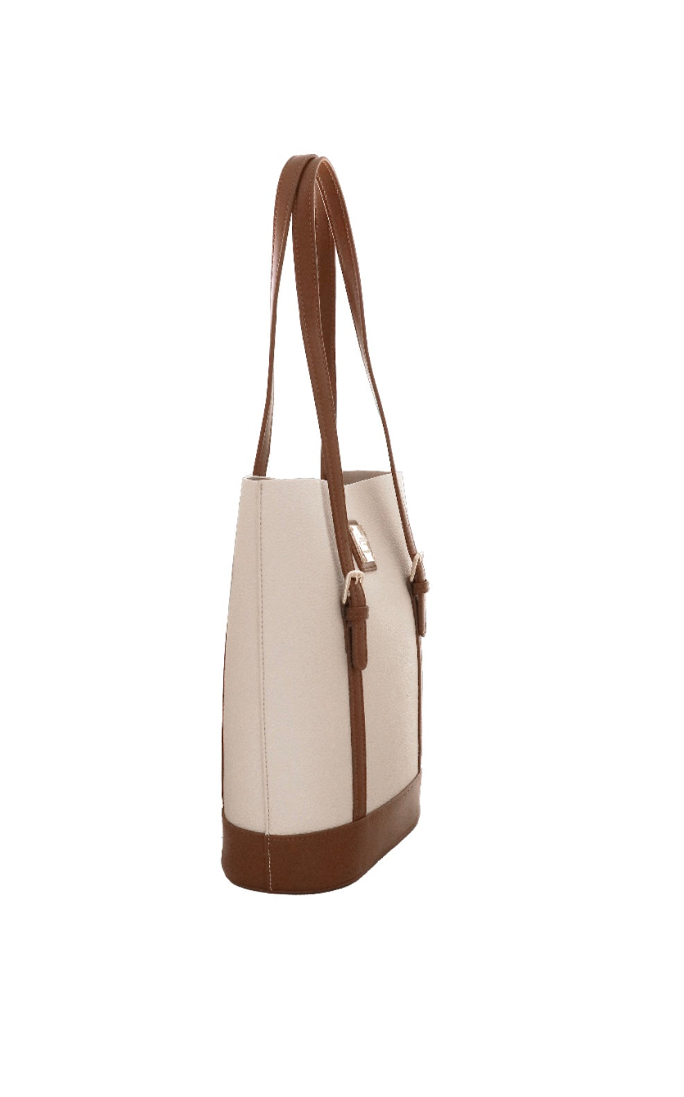 BORSA SPALLA TOFFEE BIANCO          Camomilla milano