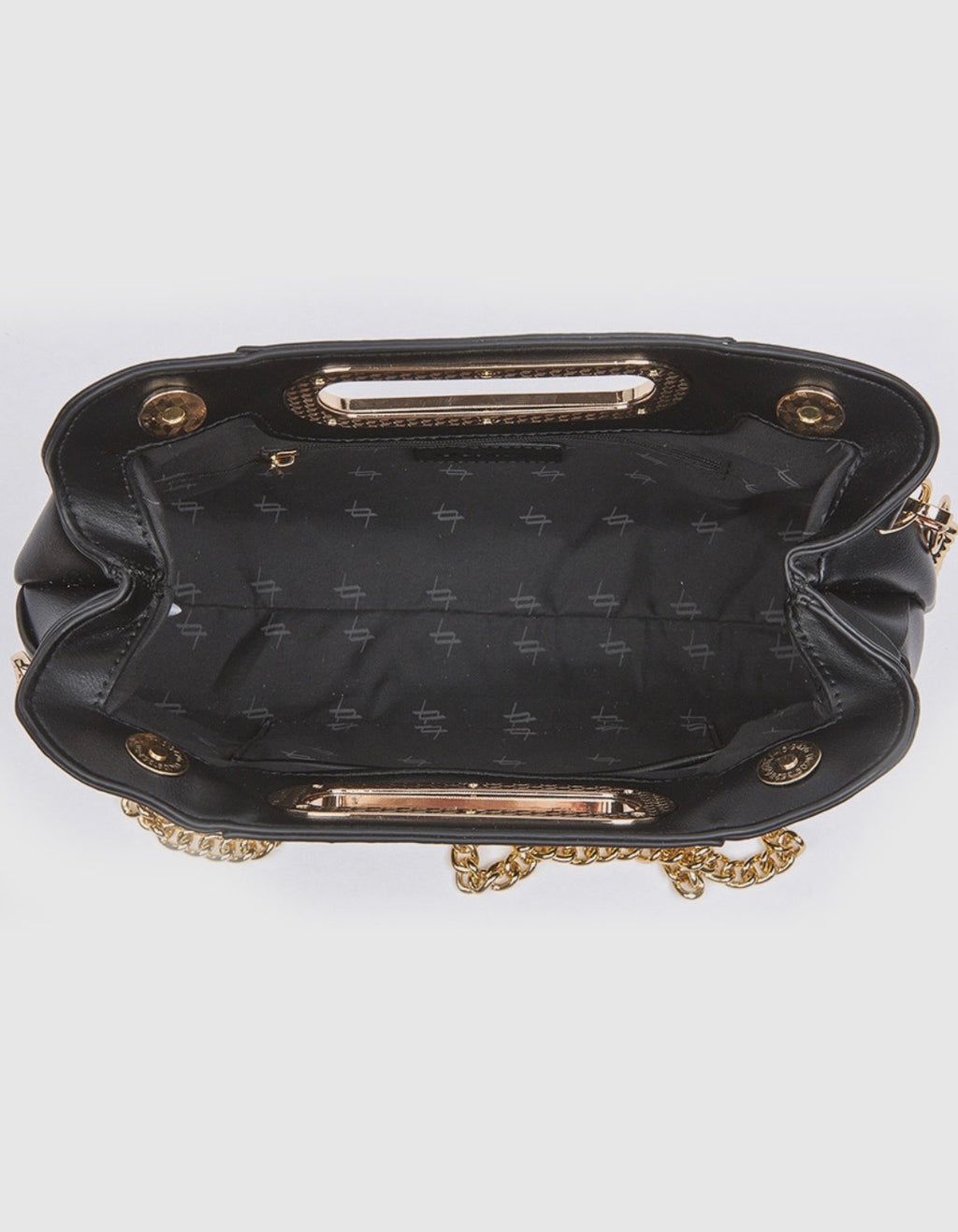 Borsa a mano con tracolla black        Verde