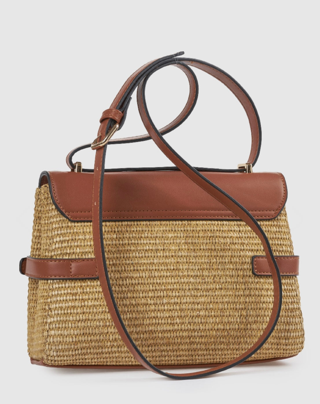 Borsa a tracolla camel                        Verde