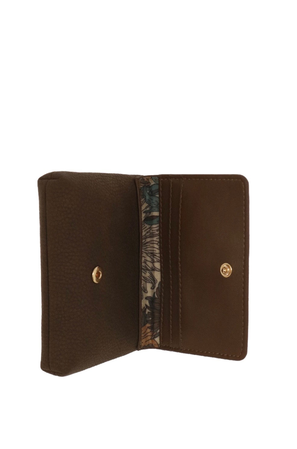 PORTAMONETE-CARTE M TWIST MARRONE                                           Camomilla Milano