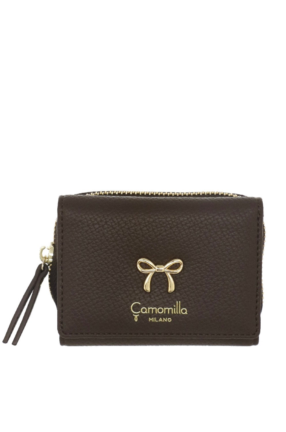 PORTAFOGLIO S DOUBLE MARRONE                                           Camomilla Milano