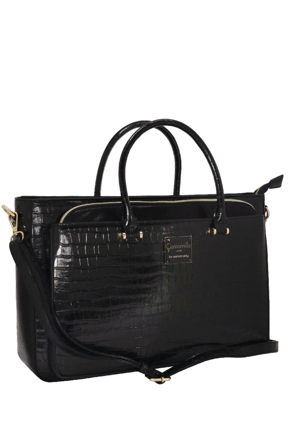 BORSA A MANO CON PORTA PC NICE OFFICE NERO                            Camomilla Milano