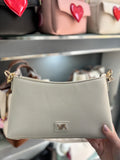 Borsa a spalla ivory                            Verde