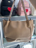 Borsa a spalla beige                            Verde