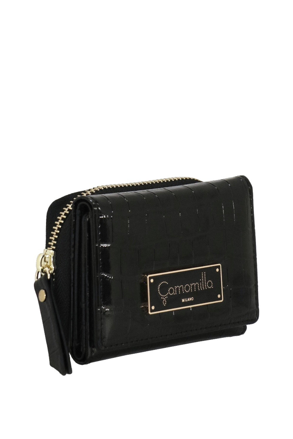 PORTAFOGLIO S DOUBLE NERO       Camomilla Milano