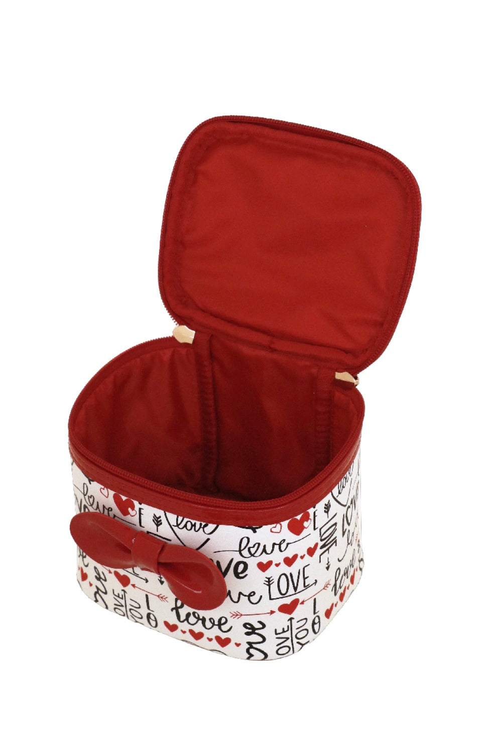 BEAUTY CASE XS LOVE BIANCO     Camomilla milano