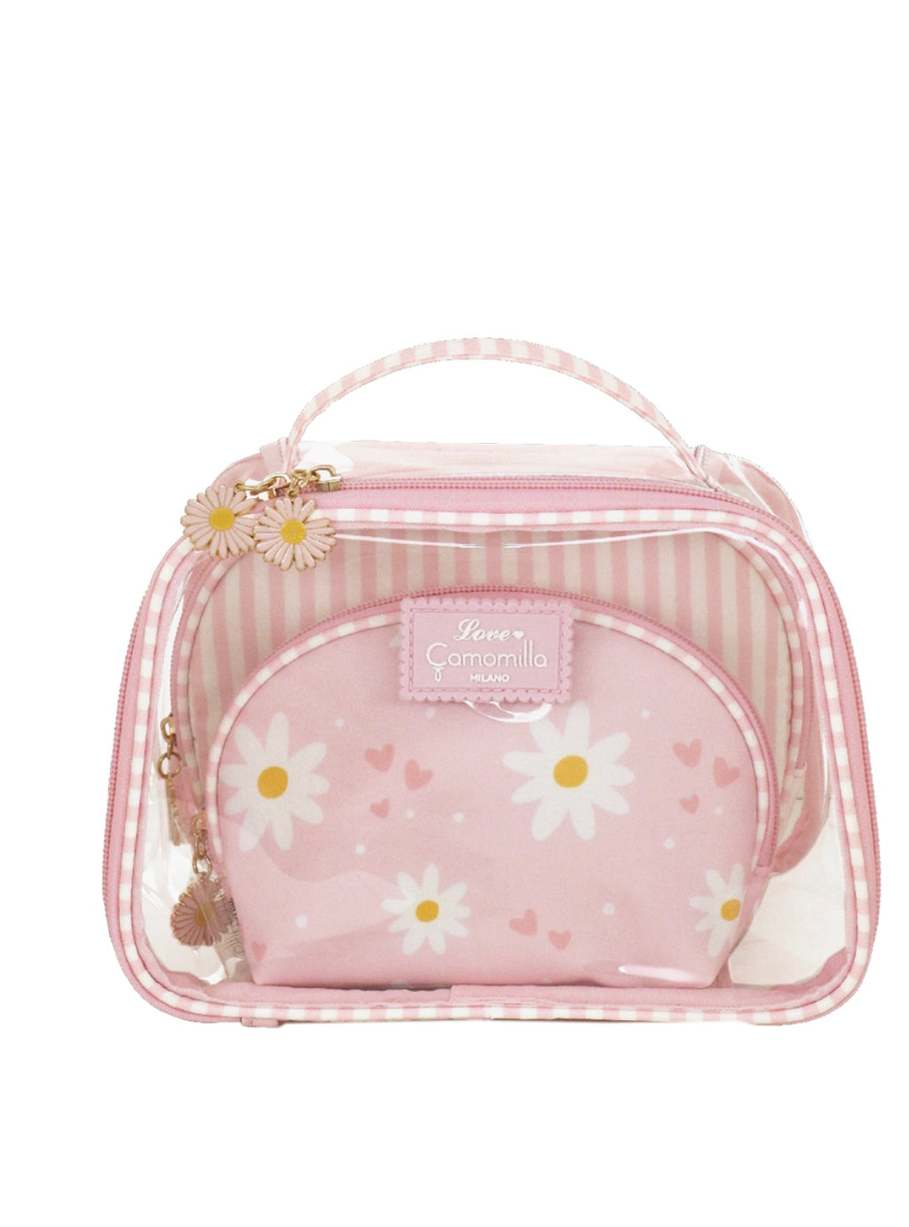 SET BEAUTY BAG S DAISY LOVE ROSA                                                      Camomilla milano