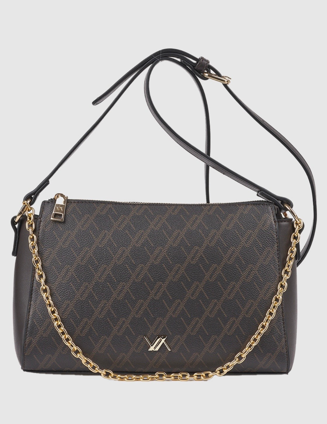 Borsa a tracolla brown                       Verde