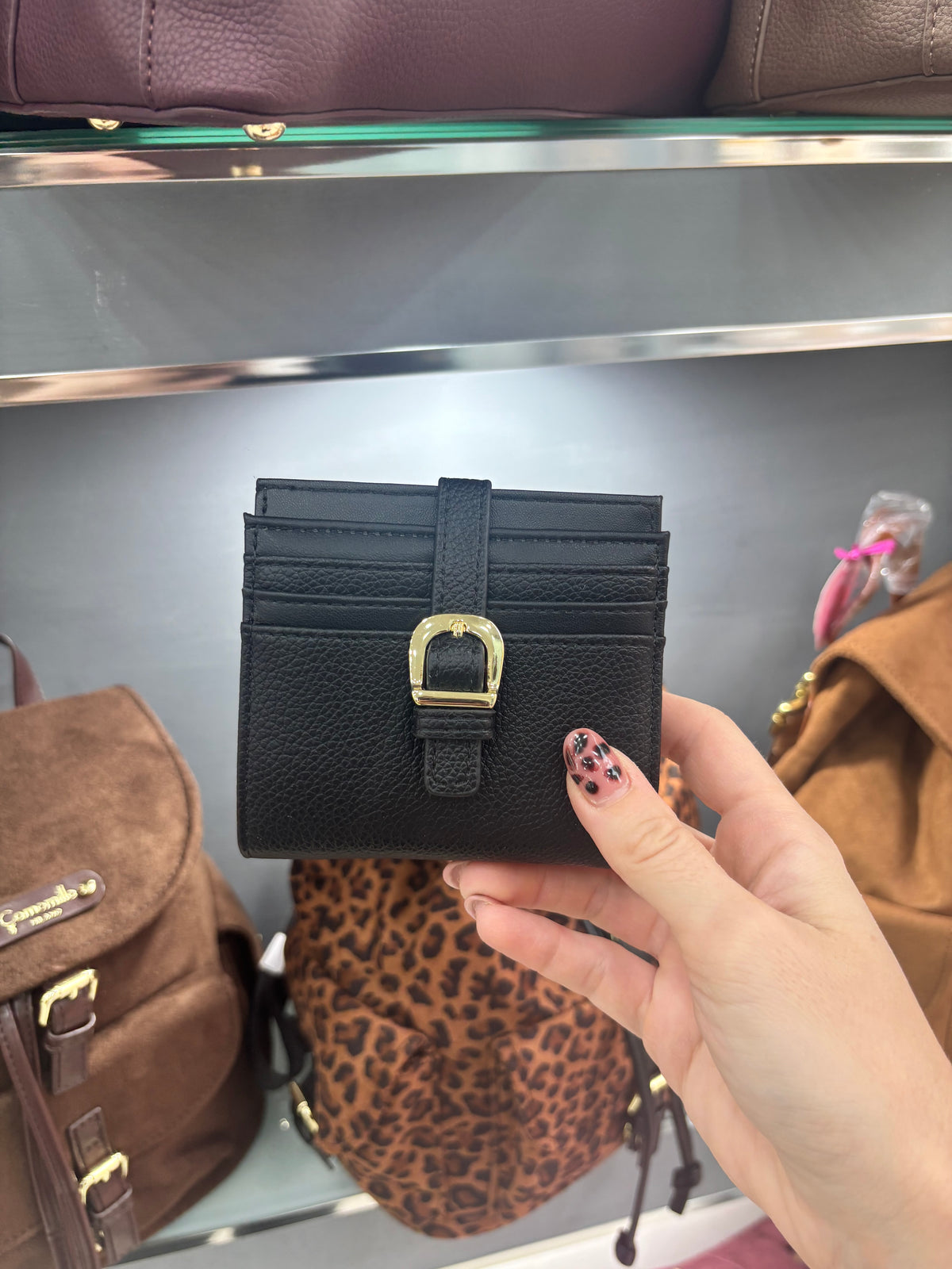 PORTAFOGLIO SLIM NERO                Camomilla Milano