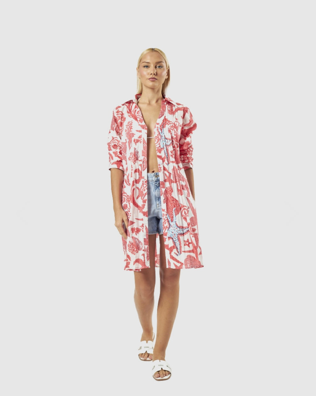 Abito Chemise red                              Verde