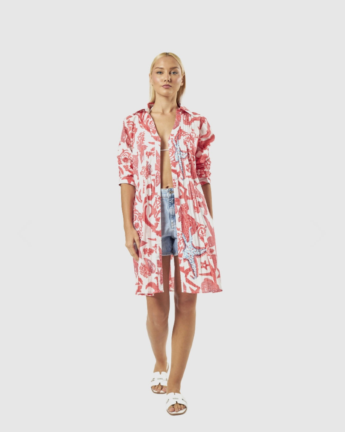 Abito Chemise red                              Verde