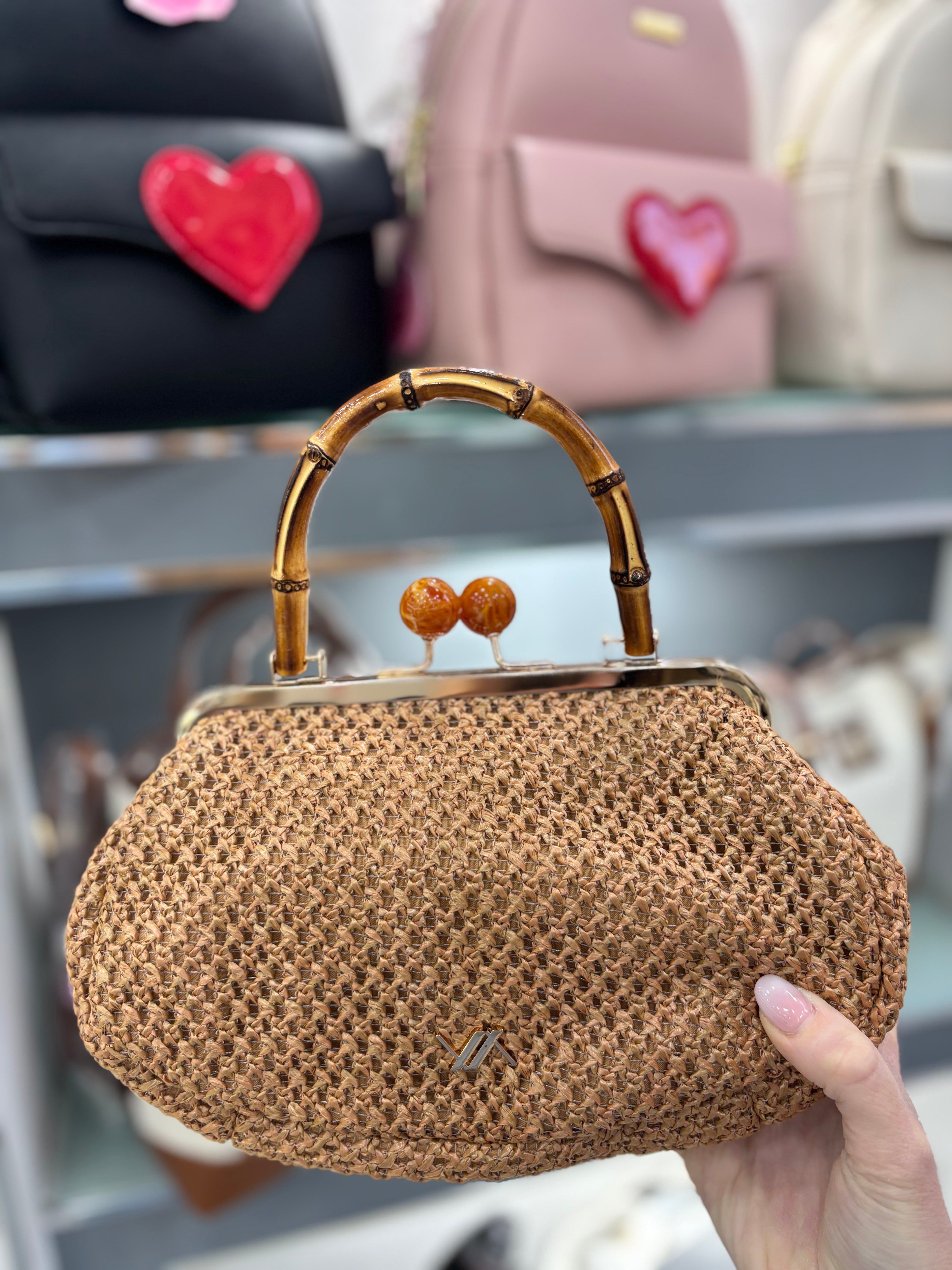 Borsa da sera camel                           Verde