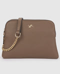 Borsa a tracolla taupe                         Verde