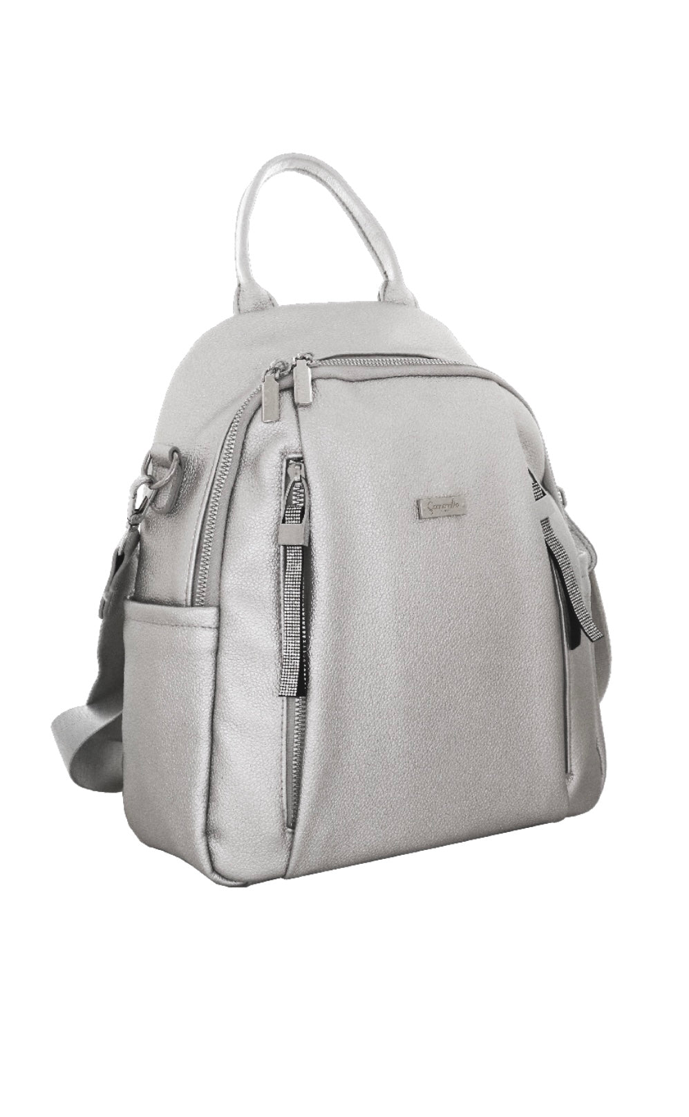 ZAINO CASUAL FRIZZY ARGENTO    Camomilla milano