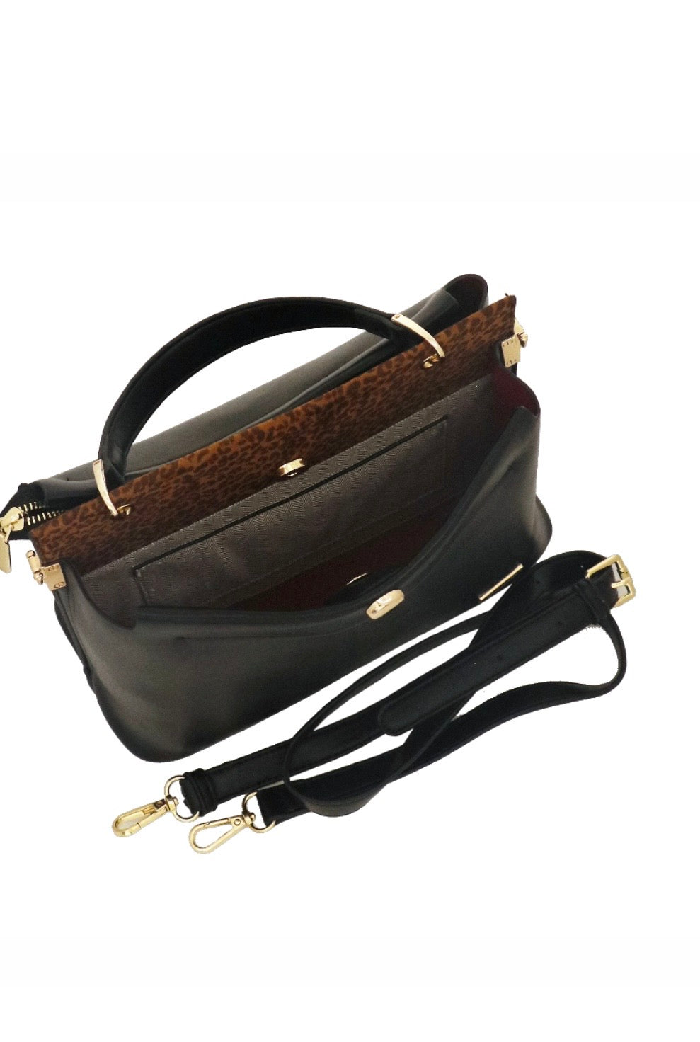 BORSA A MANO M CHIC TOP BAGS NERO                                         Camomilla Milano