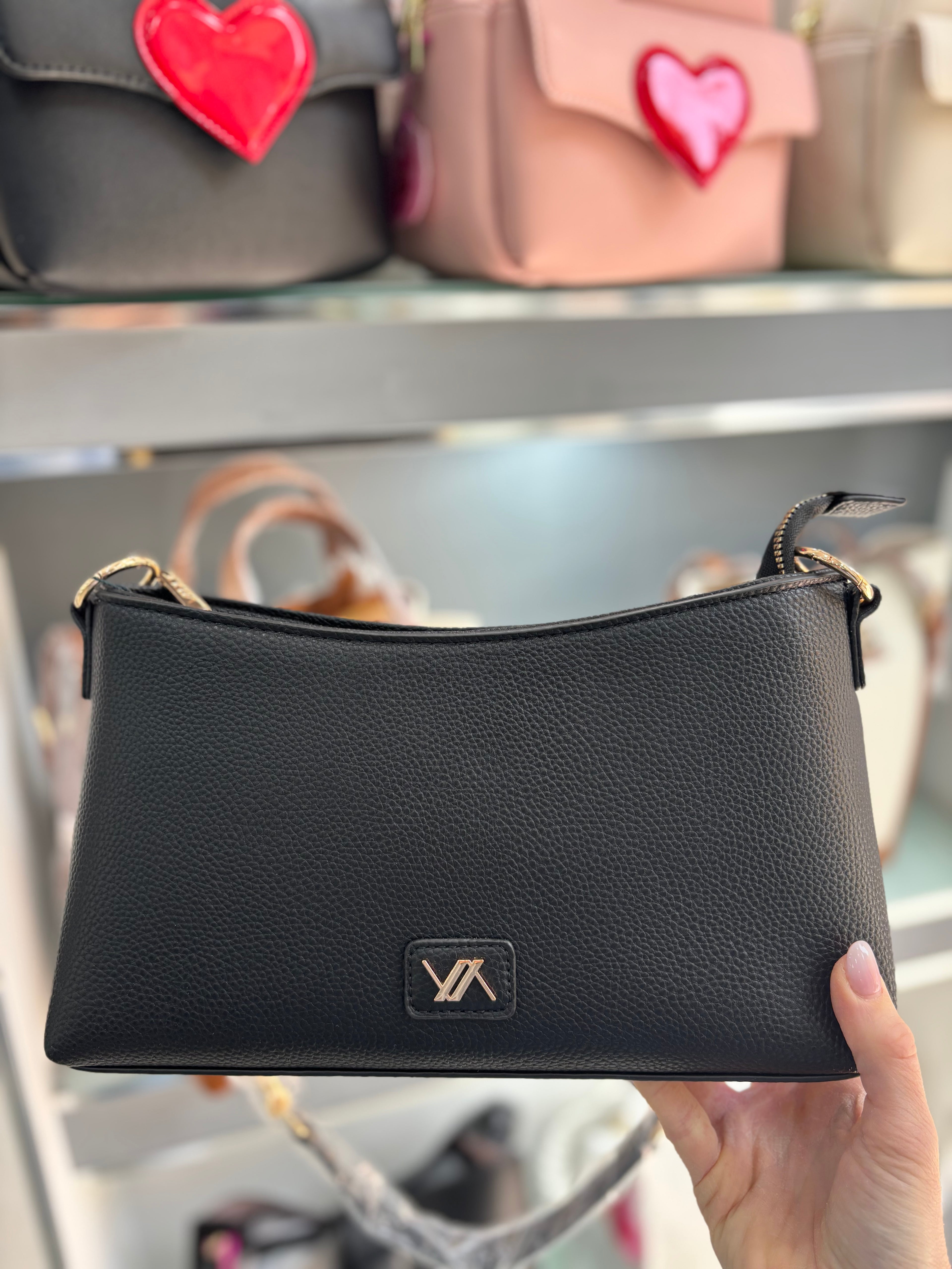 Borsa a spalla black                           Verde