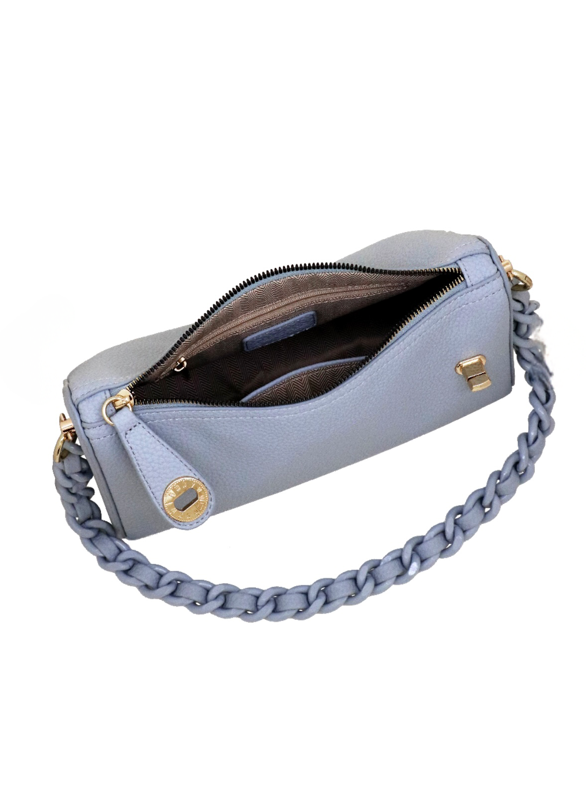 BORSA SPALLA CHEWING BAG AZZURRO                                            Camomilla milano
