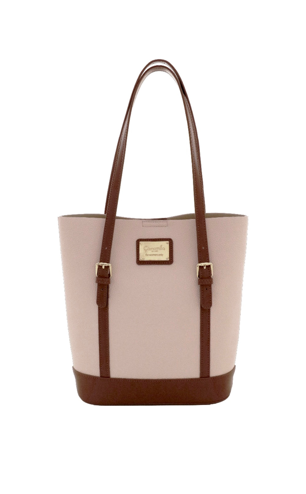 BORSA SPALLA TOFFEE ROSA         Camomilla milano