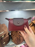 PORTAMONETE BURGUNDY              Camomilla Milano