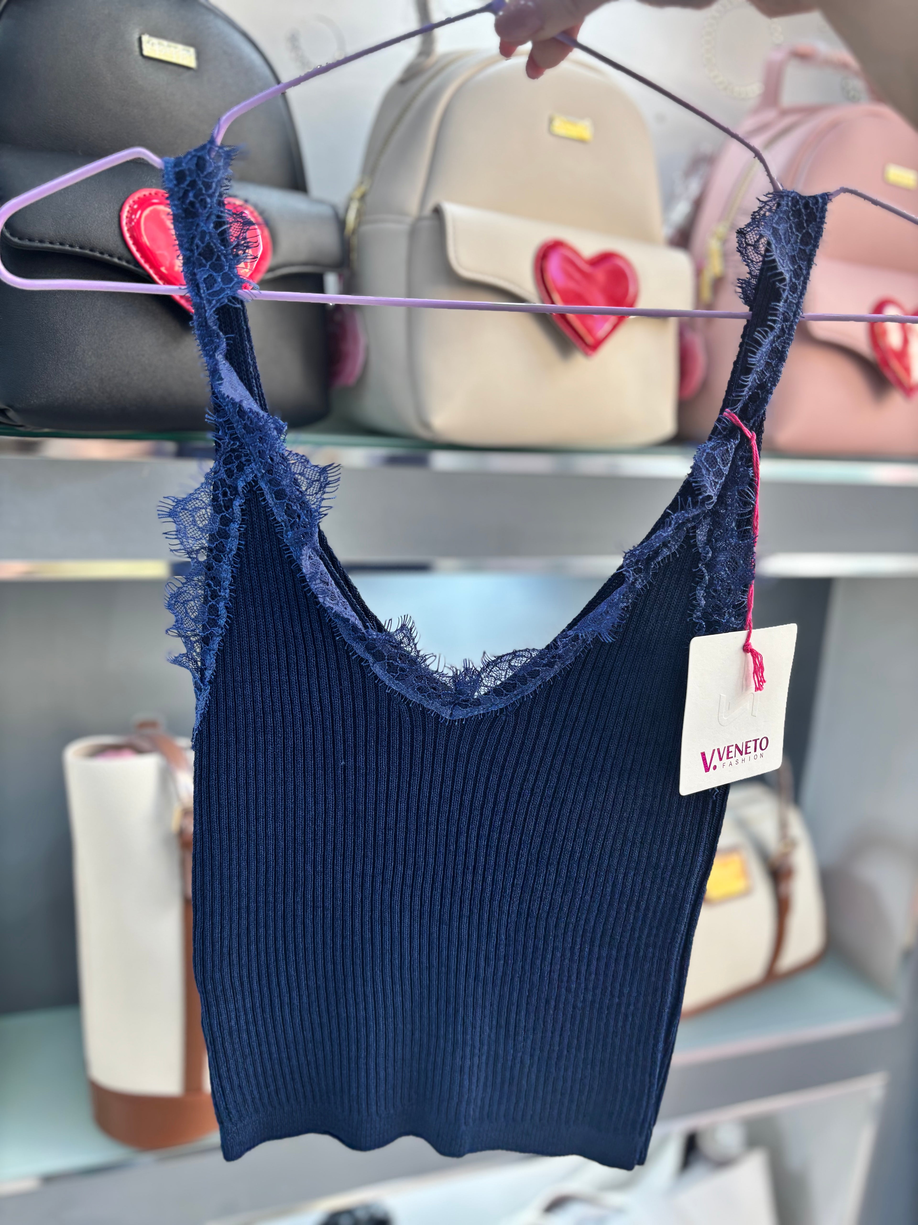 Top blu