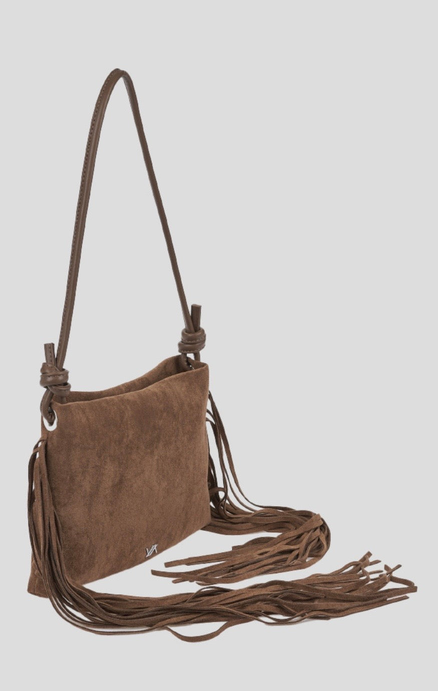 Borsa a spalla brown                           Verde