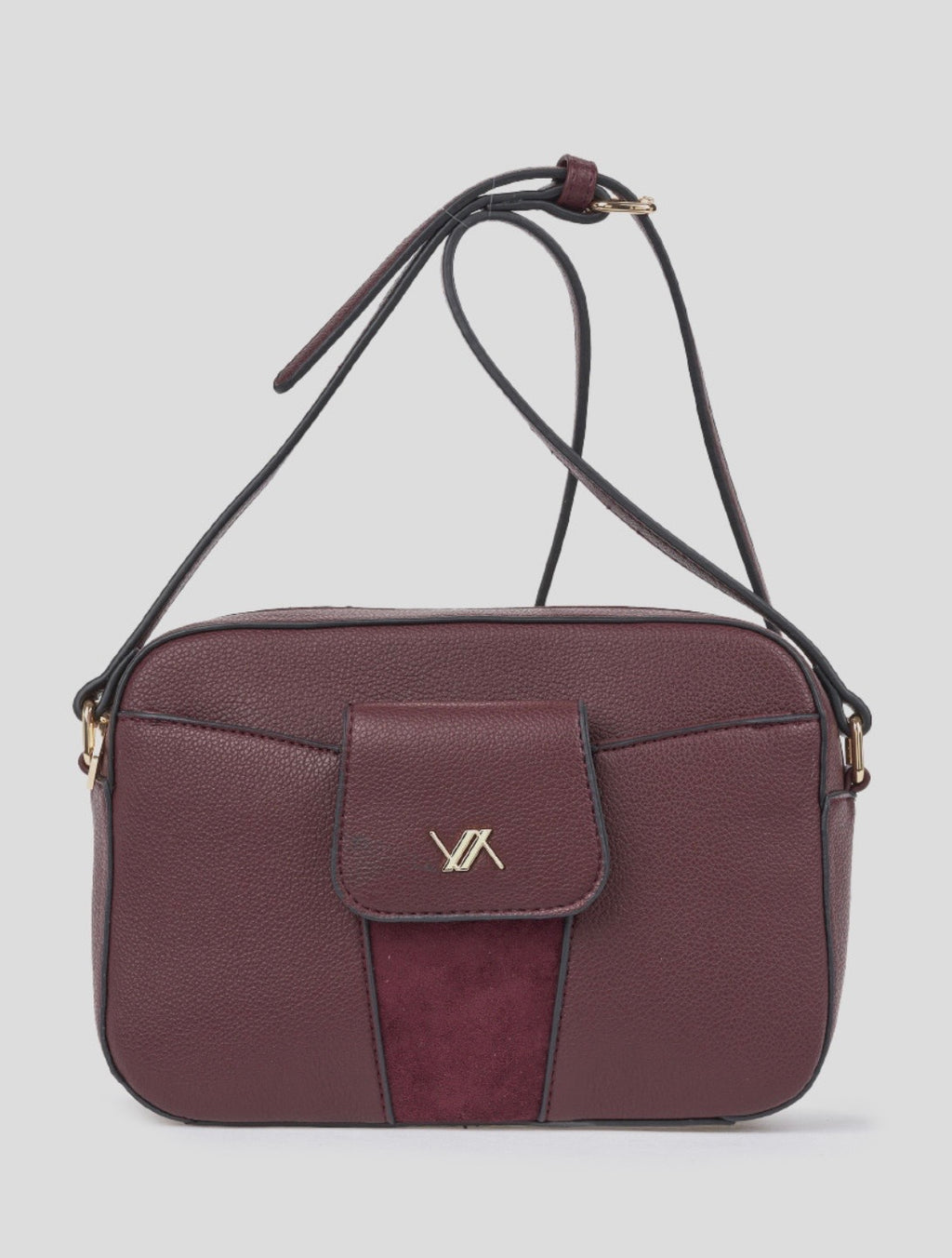 Borsa a tracolla bordeaux                      Verde