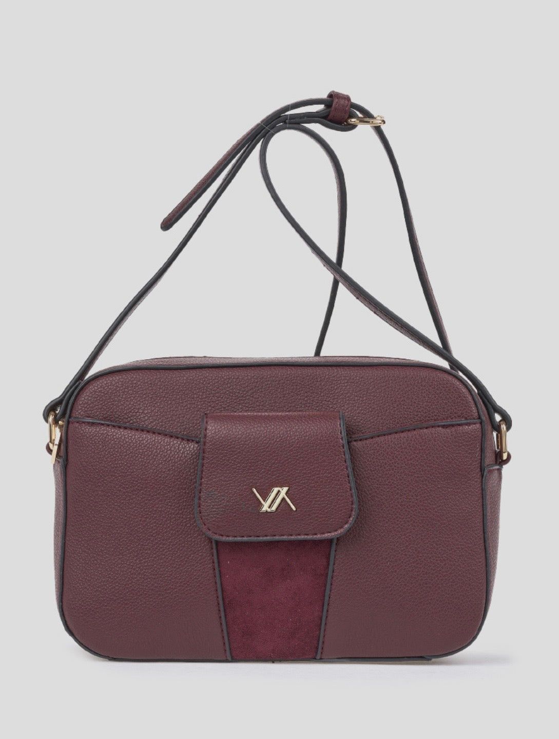 Borsa a tracolla bordeaux                      Verde