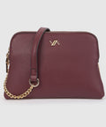 Borsa a tracolla bordeaux                   Verde