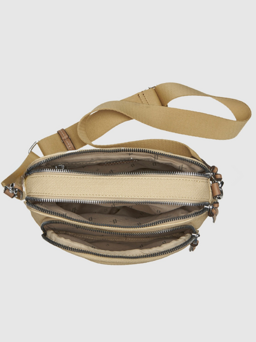 Borsa a tracolla beige                         Verde