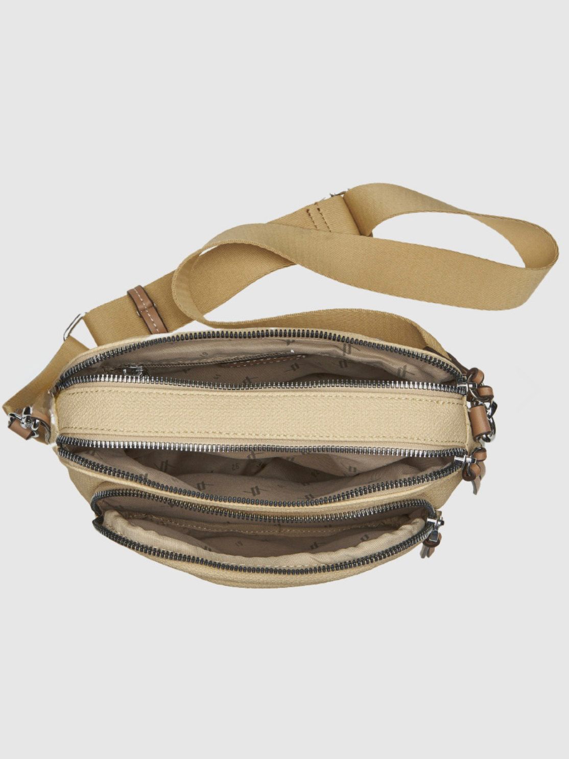 Borsa a tracolla beige                         Verde