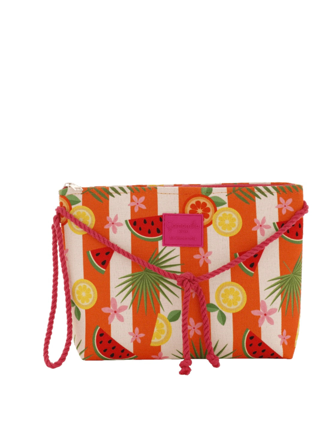 BUSTA MARE L CORDA TROPICAL FUCSIA                                                Camomilla milano