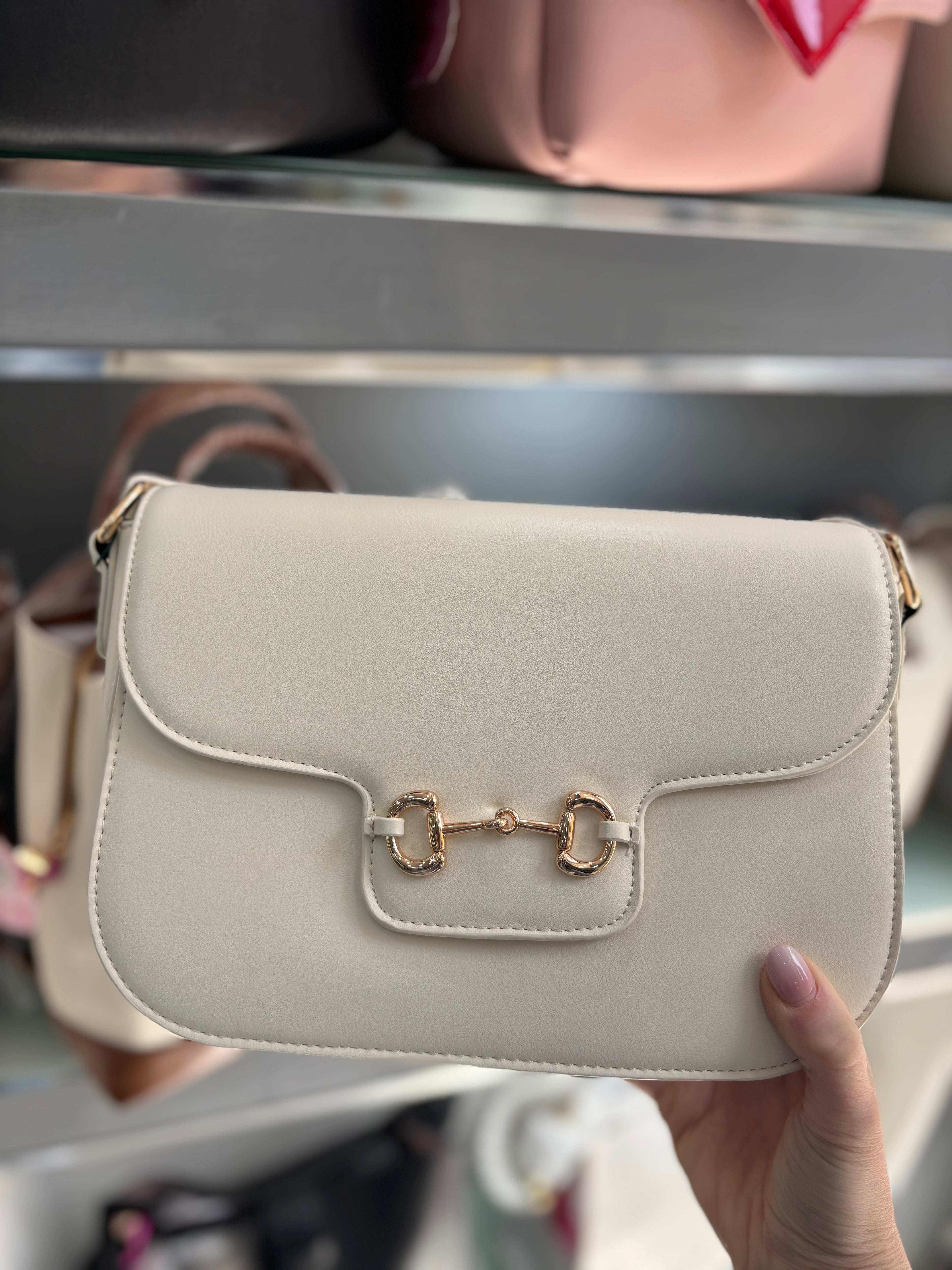Borsa a tracolla ivory                          Verde
