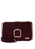 BORSA A TRACOLLA S SOFT HONEY BURGUNDY                           Camomilla Milano